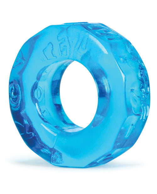 Oxballs Atomic Jock Sprocket Cockring - Bleu Glace