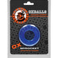 Oxballs Atomic Jock Sprocket Cockring - Bleu Glace