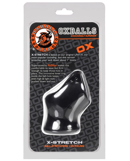 Oxballs Unit X Sangle Pénienne Extensible - Noire