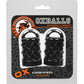 Ventouses à tétons Oxballs Gripper - Noir