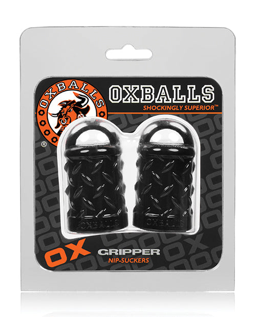 Ventouses à tétons Oxballs Gripper - Noir