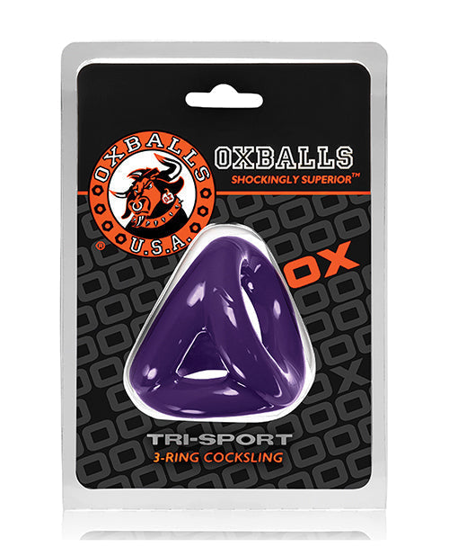 Oxballs Tri Sport Cocksling - Aubergine