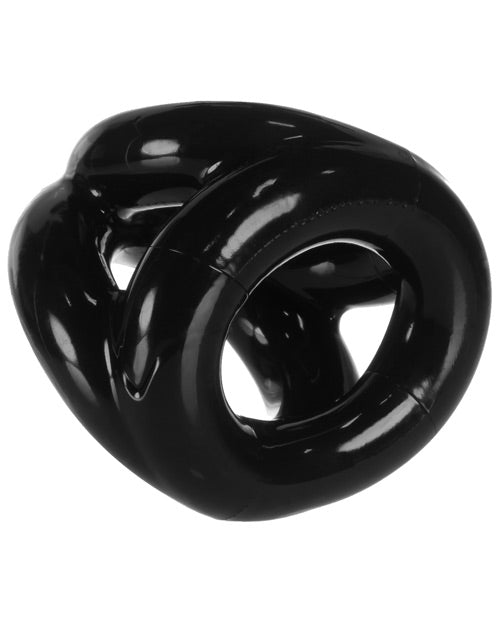 Oxballs Atomic Jock Tri Sport 3 Anneaux Sling Cockring - Noir