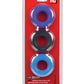 Hunky Junk Anneau de Pénis Multipack - Cobalt Pack de 3