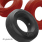 Lot de 3 anneaux Hunky Junk C Ring Multi Pack - Cerise/Glace au goudron
