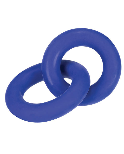 Anneaux péniens Hunky Junk Duo - Cobalt