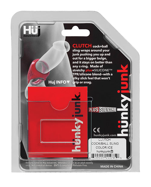 Hunky Junk Pochette à bandoulière pour pénis et testicules - Cobalt