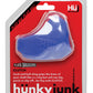 Hunky Junk Pochette à bandoulière pour pénis et testicules - Cobalt