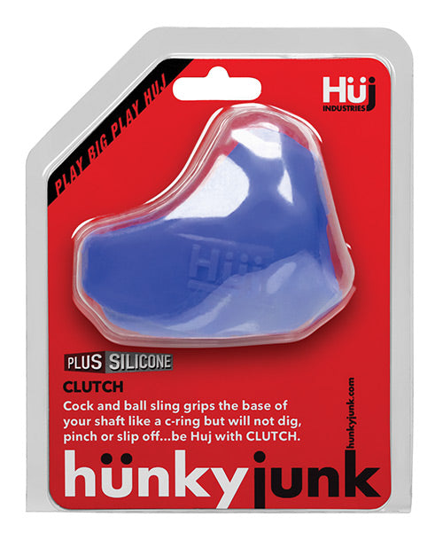 Hunky Junk Pochette à bandoulière pour pénis et testicules - Cobalt