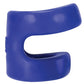 Bague pénienne Hunky Junk Connect avec tendeur testiculaire - Cobalt