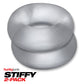Anillos para el pene Hunky Junk Stiffy, paquete de 2 - Hielo Transparente