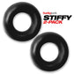 Lot de 2 anneaux péniens Hunky Junk Stiffy - Tar Ice