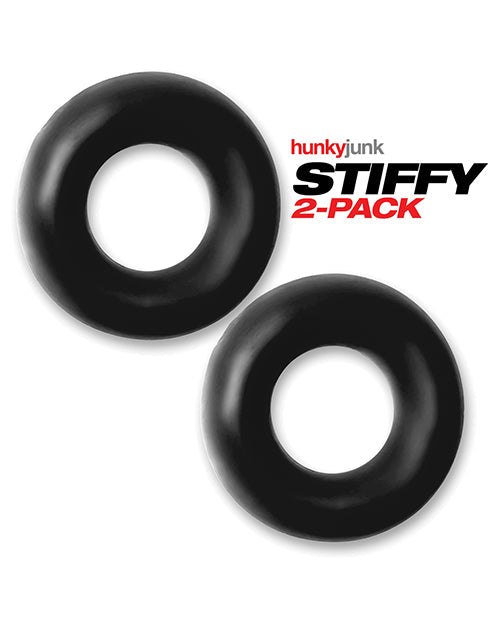 Lot de 2 anneaux péniens Hunky Junk Stiffy - Tar Ice