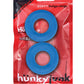 Hunky Junk Stiffy Lot de 2 anneaux péniens – Glace sarcelle