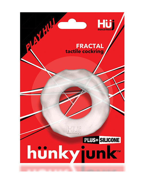 Anneau Pénien Hunky Junk Fractal - Glace Transparente