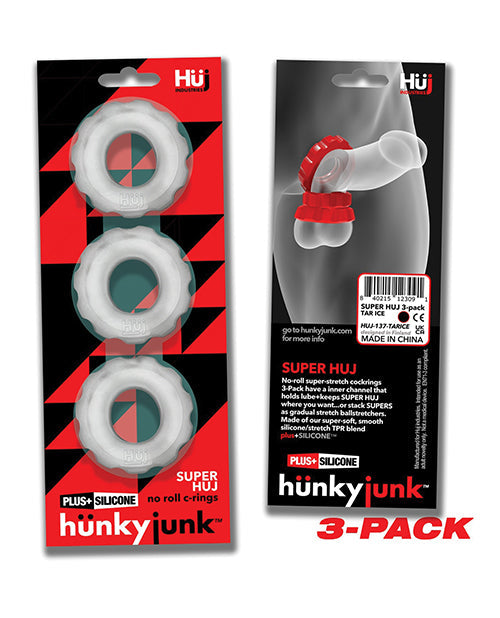 Écarteur scrotal Hunky Junk Fractal - Glace claire