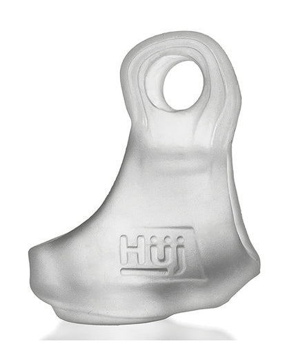 Harnais Hunkyjunk Revsling avec vibromasseur – Glaçon transparent avec vibromasseur bleu