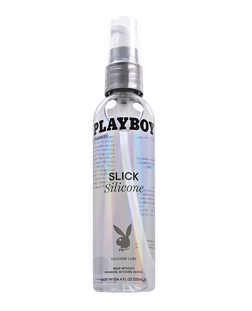 Lubrifiant au silicone Playboy Pleasure Slick - 4 oz
