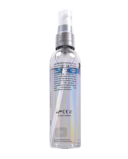 Lubrifiant au silicone Playboy Pleasure Slick - 4 oz