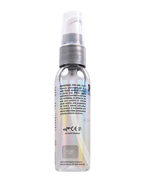 Playboy Pleasure Slick Lubricante - 2 oz Prosecco