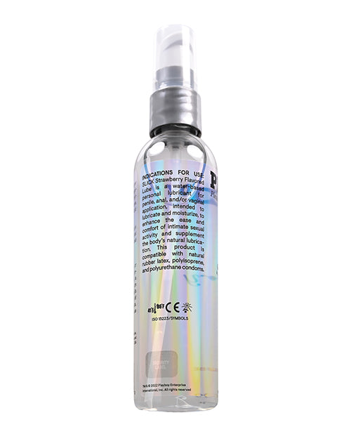 Lubricante Playboy Pleasure Slick - Fresa de 4 oz