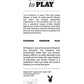 Vibromasseur Playboy Pleasure True Indulgence – Bleu sarcelle profond