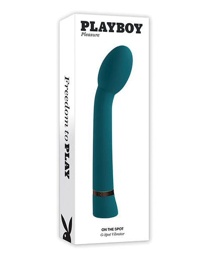 Vibromasseur Angulaire Clitoridien Playboy | Vibromasseur Point G Plaisir Immediat | Sarcelle Foncée 10 Vitesses