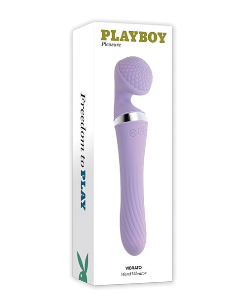 Vibromasseur baguette vibrante Playboy Pleasure Vibrato - Lilas