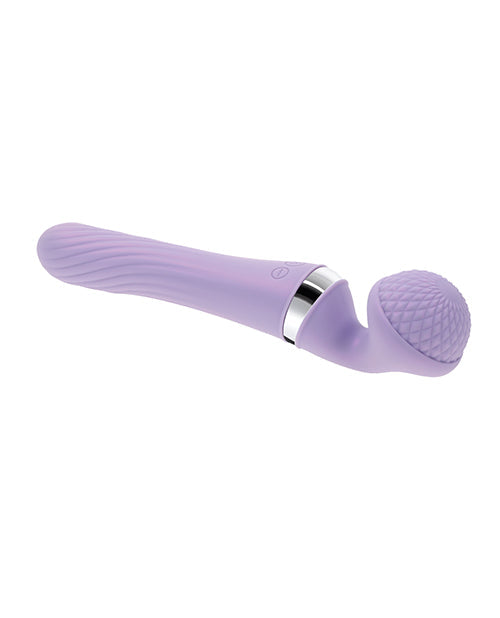 Vibromasseur baguette vibrante Playboy Pleasure Vibrato - Lilas