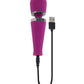 Vibrador de varita pequeño Playboy Pleasure Mic Drop - Fucsia