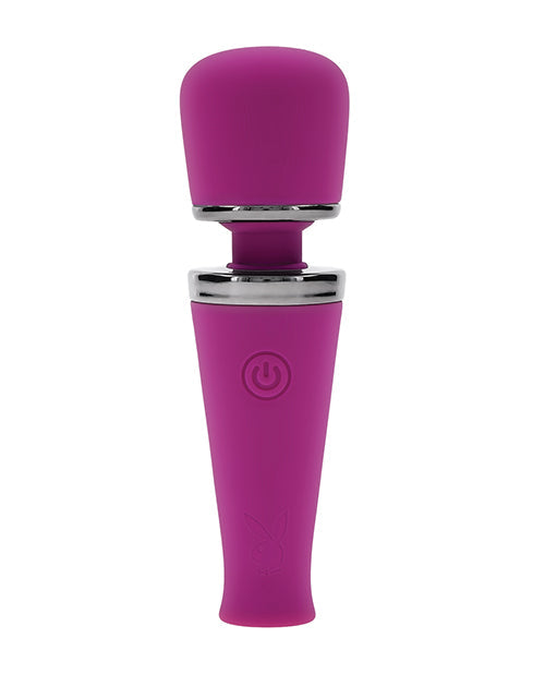 Vibrador de varita pequeño Playboy Pleasure Mic Drop - Fucsia
