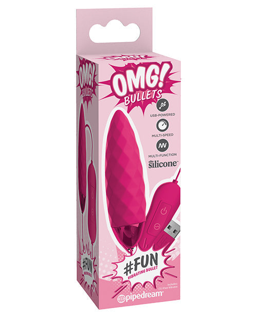 ¡Dios mío! Balas (Hash Tag) Diversión - Fucsia