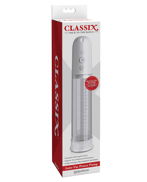 Pompe aspirante Classix Auto Vac – Blanche