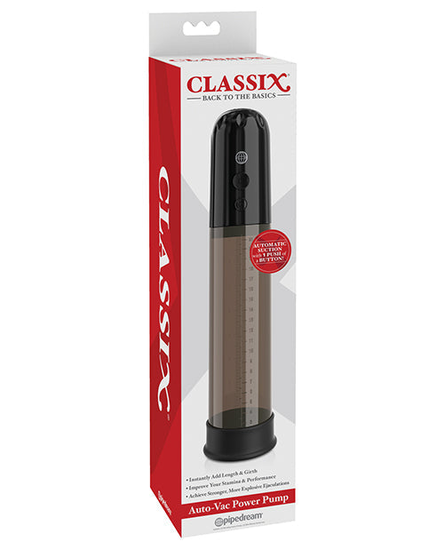 Pompe à vide électrique Classix Auto - Noir