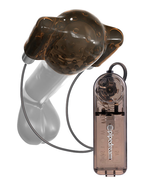 Classix Estimulador de Doble Cabeza Vibratorio - Negro/Humo