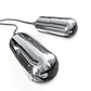 Classix Estimulador de Doble Cabeza Vibratorio - Negro/Humo