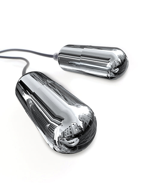 Classix Estimulador de Doble Cabeza Vibratorio - Negro/Humo