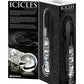 Icicles No 38 Dildo Réaliste | Godemichet en Verre Soufflé à la Main | Flogger Fouet en Cuir de Taureau avec Poignée