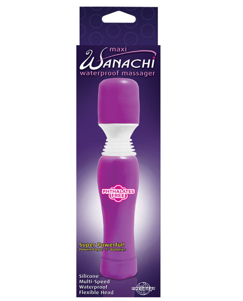 Maxi Wanachi Masajeador Impermeable - Morado