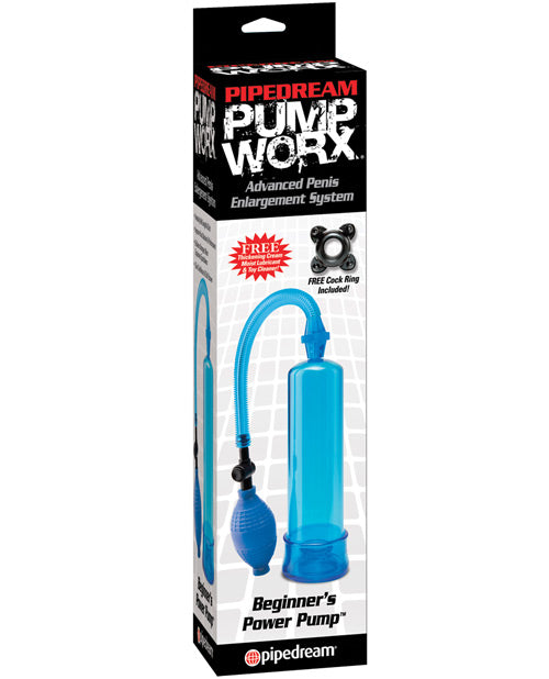 Pump Worx Pompe Énergisante pour Débutants - Bleue