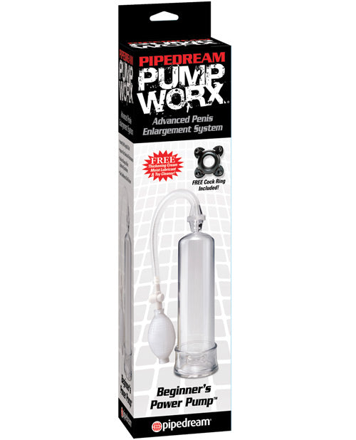 Pompe de puissance pour débutant Pump Worx - Transparente