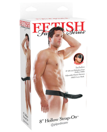 Fetish Fantasy Series Harnais vibrant creux de 20 cm - Noir