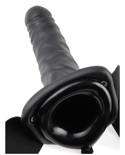 Fetish Fantasy Series Harnais vibrant creux de 20 cm - Noir