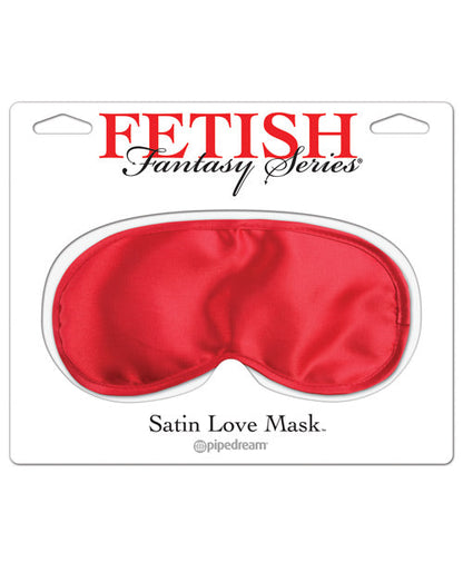 Antifaz de satén Fetish Fantasy Series Love - Rojo