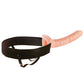 Arnés con consolador hueco Fetish Fantasy Series de 25,4 cm - Carne
