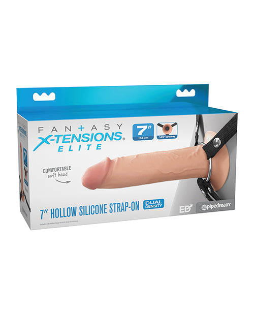 Fantasy X-Tensions Elite Creux 7" en silicone avec sangle - Clair