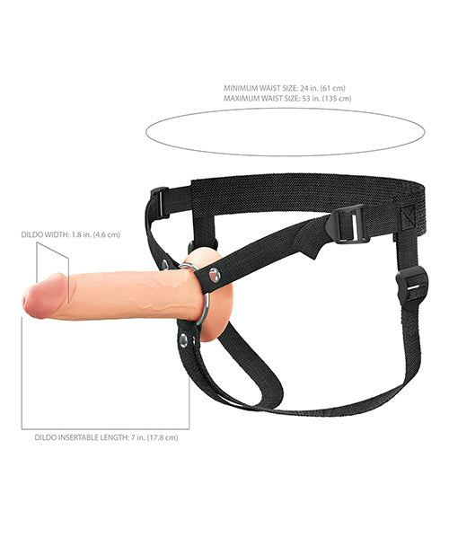Fantasy X-Tensions Elite Creux 7" en silicone avec sangle - Clair