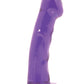 Basix Rubber Works Dieu réaliste violet | Gros gode de 16,5 cm | Gode à ventouse
