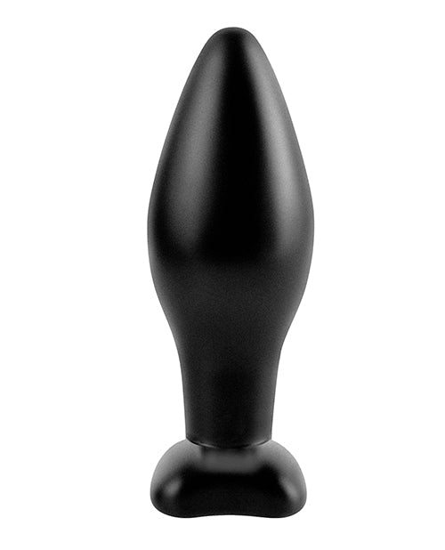 Vibromasseur plug anal en silicone noir - Collection Anal Fantasy - Taille moyenne