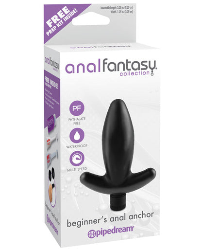 Collection Fantaisies Anales Ancre Anale pour Débutants - Noir